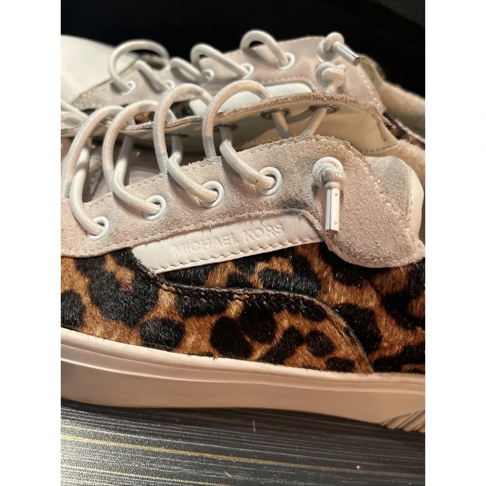 Michael‎ Kors Oscar Leopard Sneaker /Tennis Shoes Women's 10M